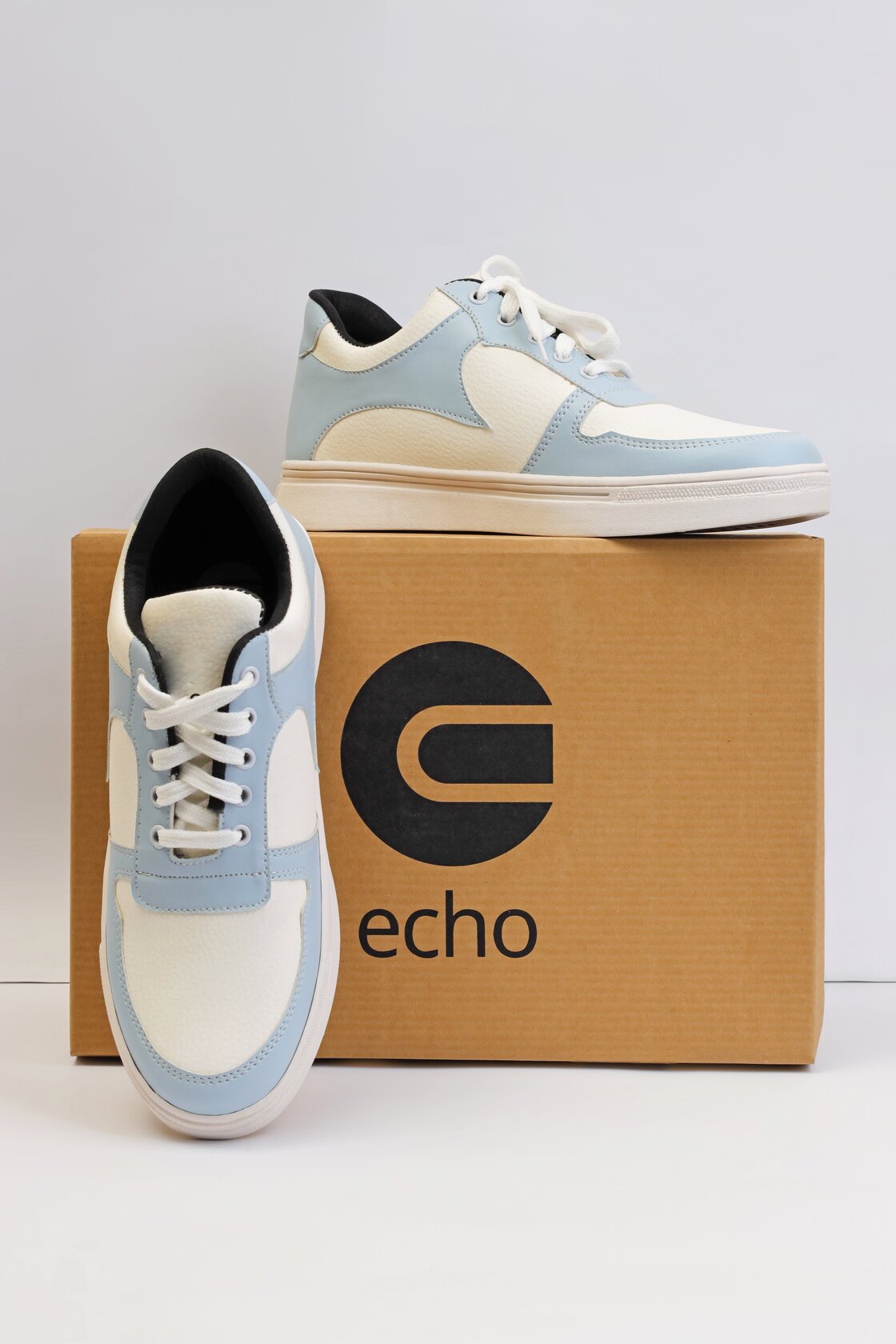 Blue And White Multi Color Sneaker
