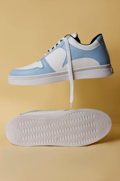 Blue And White Multi Color Sneaker