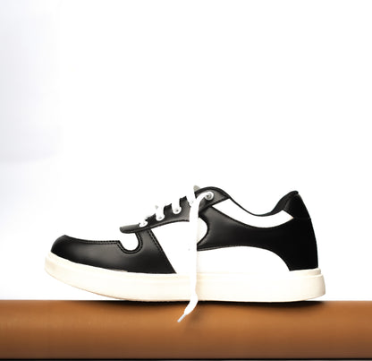 Black And White Multi Color Sneaker