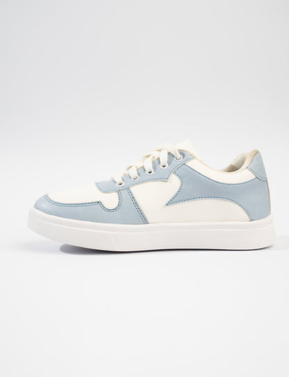 Blue And White Multi Color Sneaker