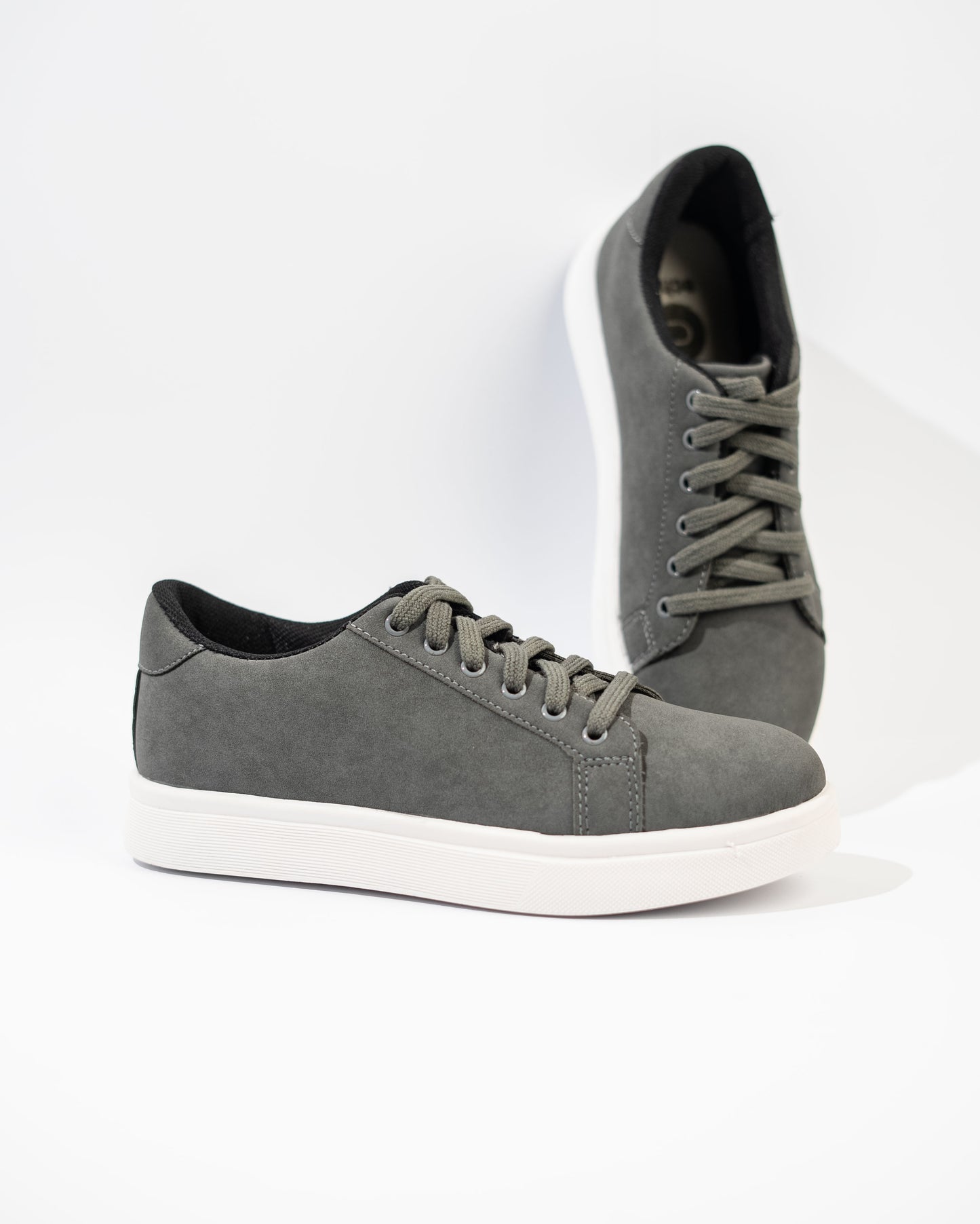 Basic Grey Suede Sneaker
