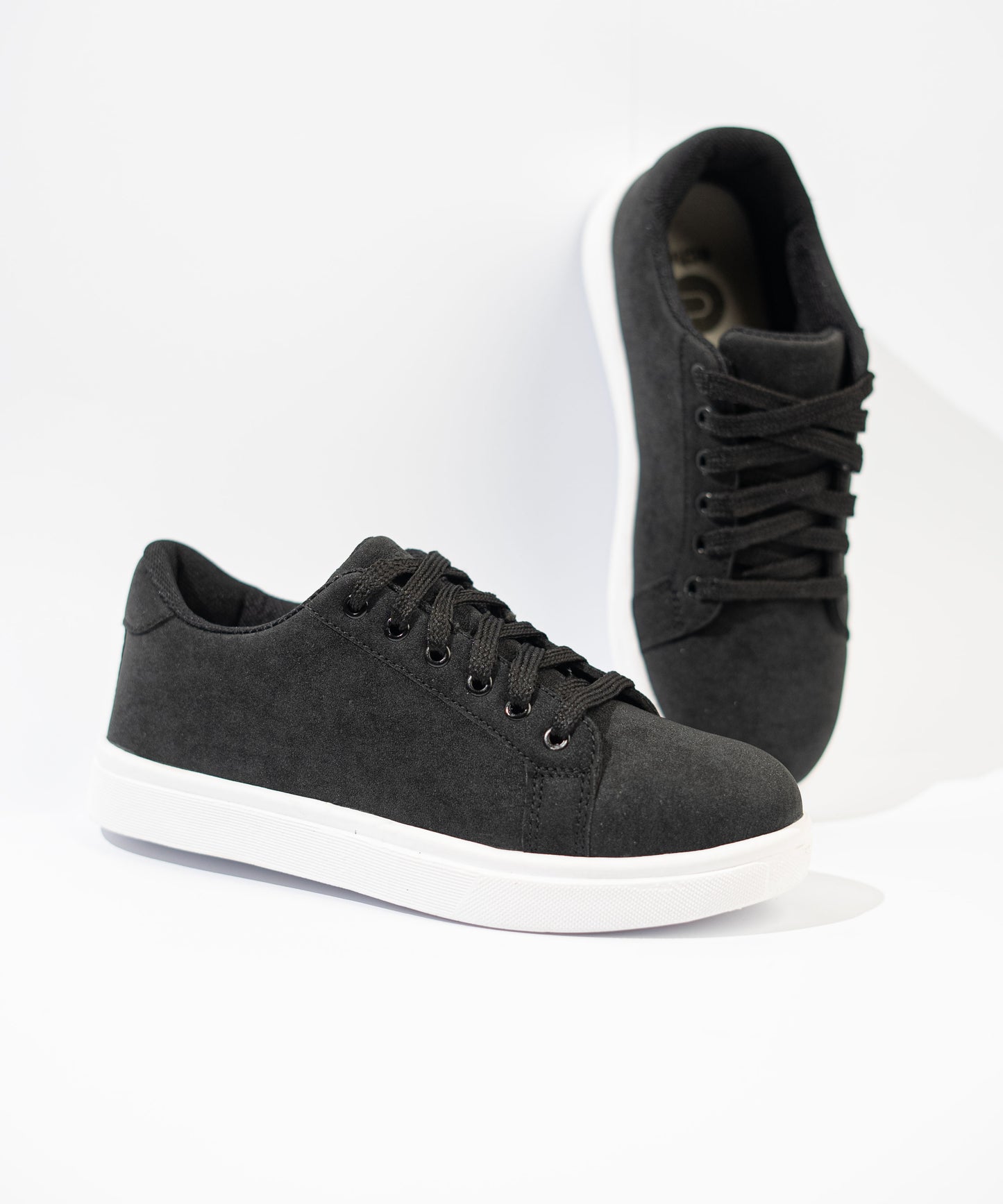 Basic Black Suede Sneaker
