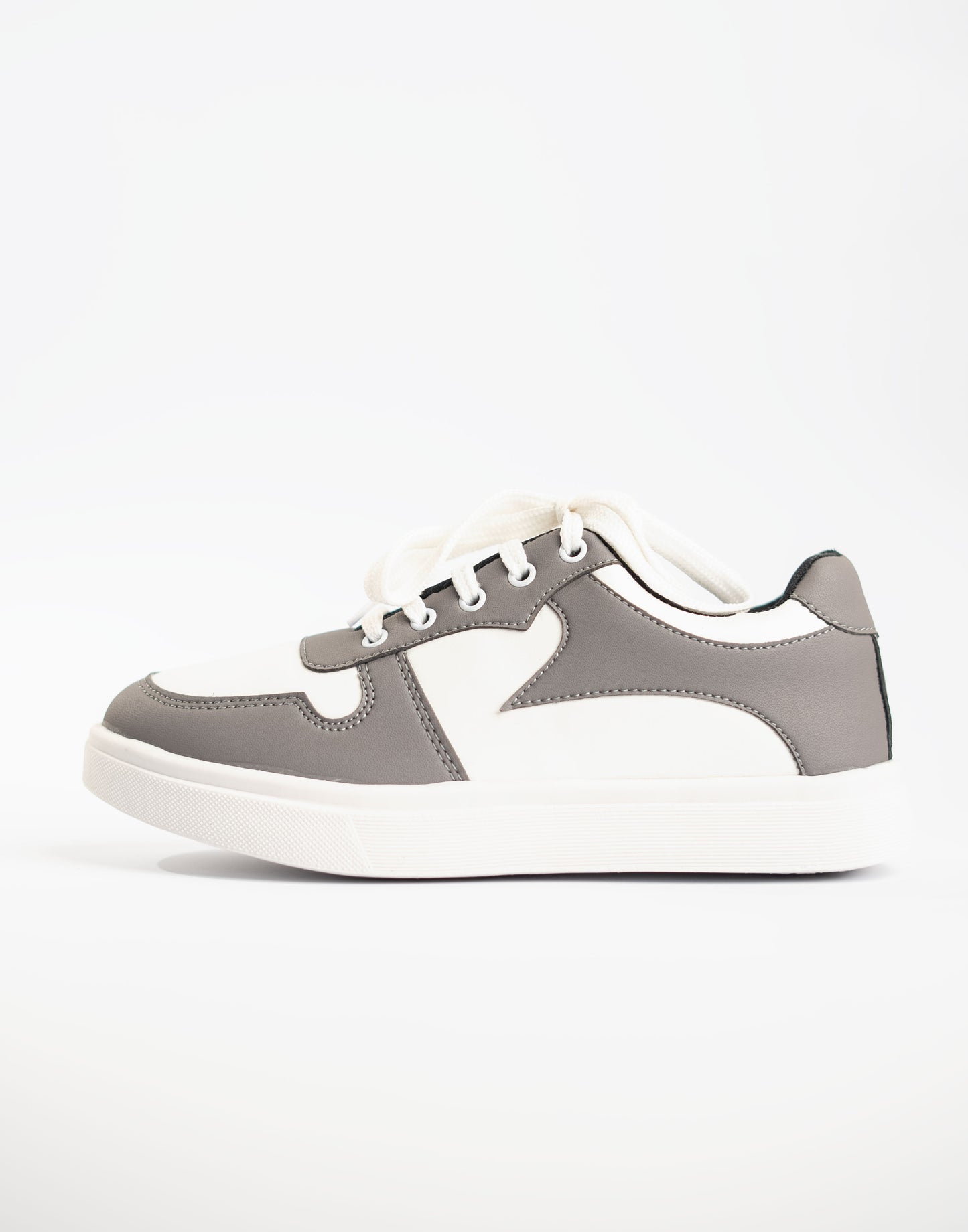 Dark Grey And White Multi Color Sneaker