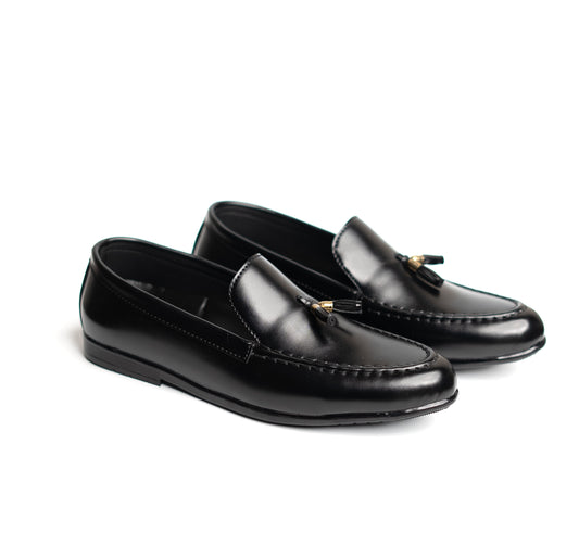 Black Tussel Formal Shoes